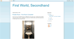 Desktop Screenshot of firstworldsecondhand.com